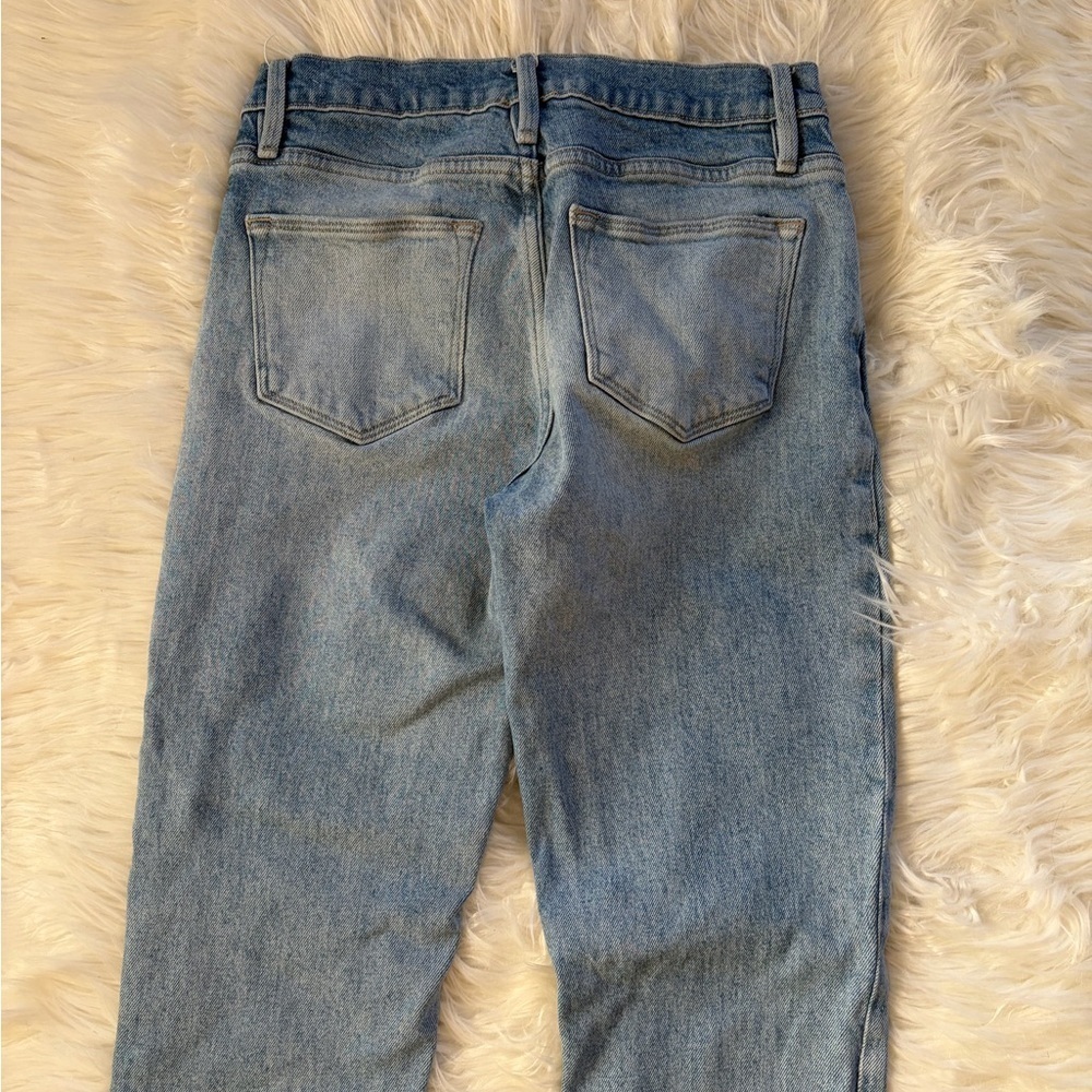 Frame Le High Rise Straight Leg Jeans - Picture 6 of 7